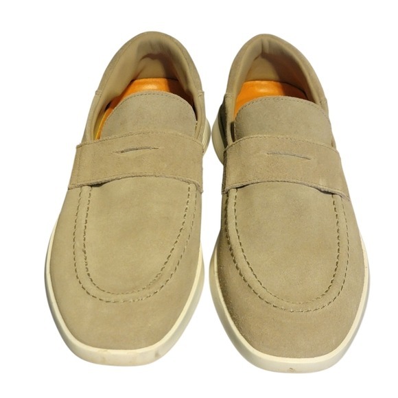 Wolf‎ & Shepard Mens Crossover Loafers Tan Brown 7 main image 8
